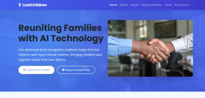 LostChildren AI - Deep Learning Platform for Missing Children Identification