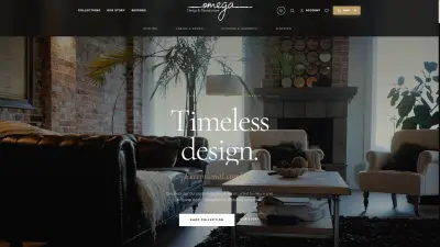 OMEGA Furniture E-commerce