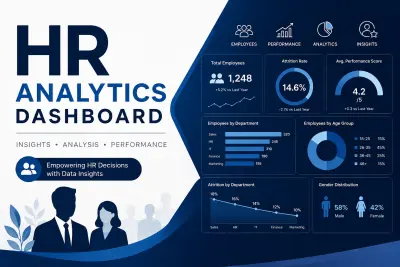HR Analytics Dashboard | تحليل بيانات الموارد البشرية