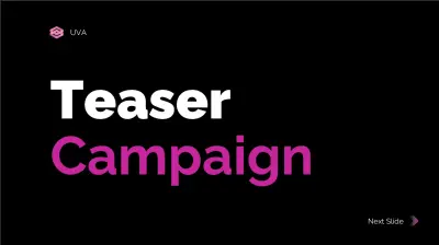 حملة تشويقية لمصنع ملابس (Teaser campaign)
