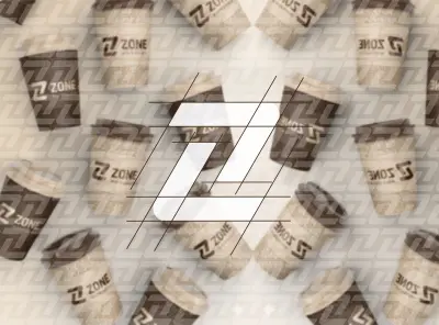 Zone logo | Visual identity project