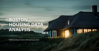 تحليل أسعار المنازل باستخدام مجموعة بيانات Boston Housing