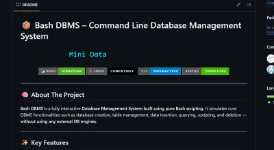 DBMS-bash script