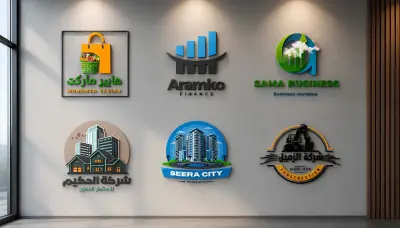 تصميم شعار احترافي ولوجو مميز للشركات والمتاجر Logo Design