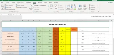 جمع وتحليل وتبويب البيانات - مساعدة افتراضية