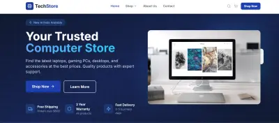 Build a Professional Computer Store Website Using WordPress & WooCommerce