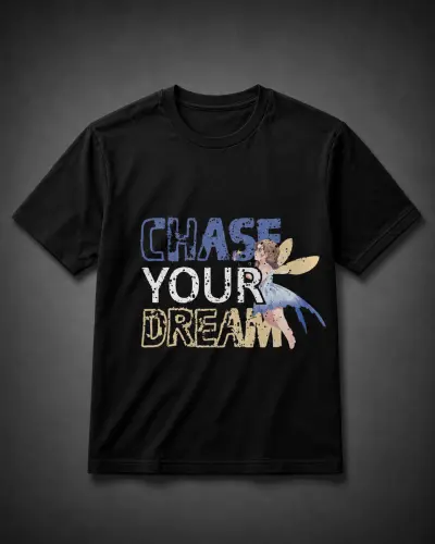 تصميم تيشيرت تحفيزي | Chase Your Dream