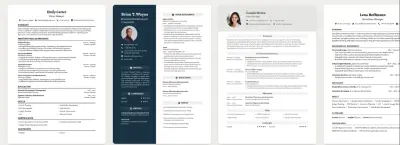صميم CV متوافق مع الـ ATS