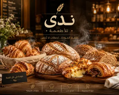 تصميم هوية بصرية كاملة (لوجو وبوستر إعلاني وعلمي) احترافي