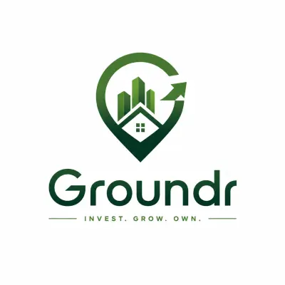 تصميم شعار واحترافي لمنصة عقارية واستثمارية (Groundr)
