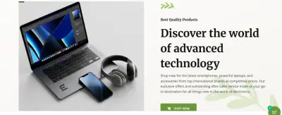 تطوير متجر إلكتروني لبيع الأجهزة الإلكترونية باستخدام WordPress وWooCommerce