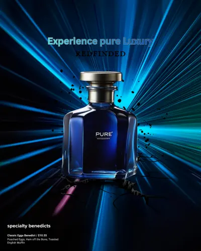 Luxury pure perfume