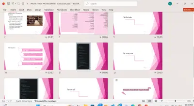 Minimalist & Professional PowerPoint Design for Coding Projects