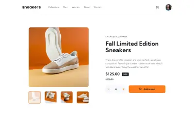 Sneaker E-Commerce Website