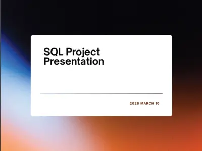 تحليل البيانات باستخدام SQL: العملاء، المنتجات والطلبات