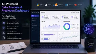 AI-Powered Data Analysis & Prediction Dashboard