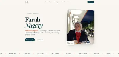 تصميم وتطوير Portfolio احترافي لعرض الأعمال والخبرات