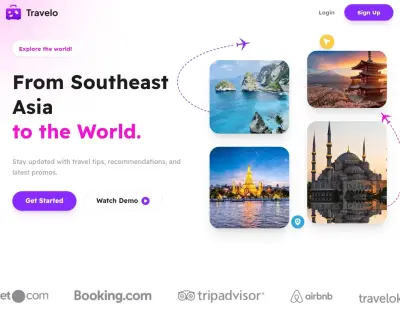Travel Landing Page