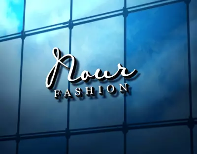 Nour fashion store Logo design