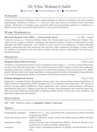 CV احترافي