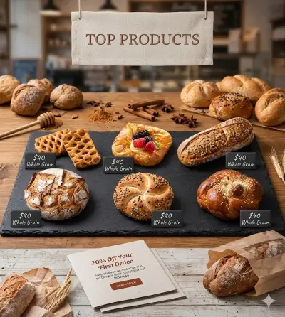 Bakery Management & E-commerce Platform