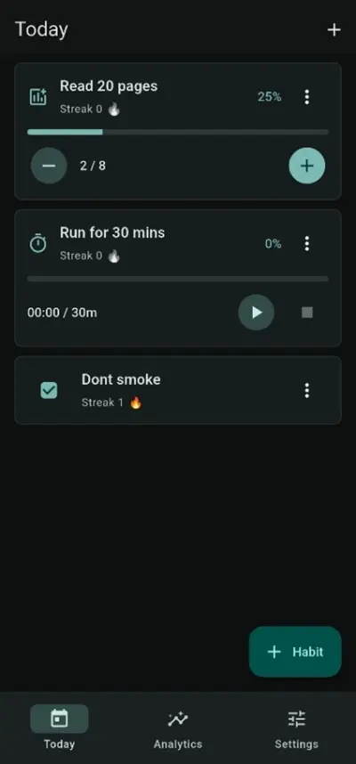 تطبيق HabitPeak