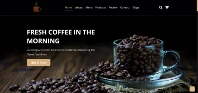 Coffee Landing Page
