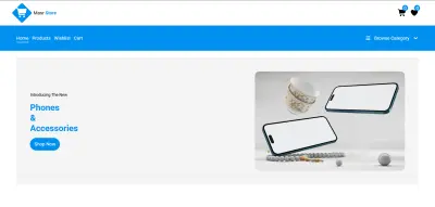 Mobile E-Commerce Website | متجر إلكتروني متجاوب للهواتف الذكية