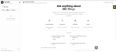 DocCopilot - منصة ذكية لتحليل مستندات SEC باستخدام RAG