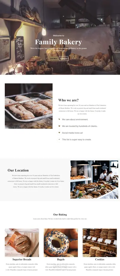 Bakery.....