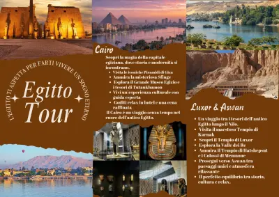 Tour in Egypt Flyer