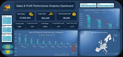 تحليل البيانات باستخدام Excel وتصميم Dashboard احترافي