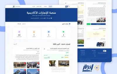 تطوير نظام إلكتروني لإدارة وتوثيق الإنجازات الجامعية