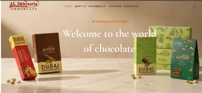 موقع لشركة شوكولاتة