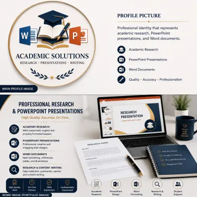 إعداد ابحاث PowerPoint and Word