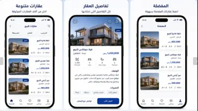 منصة عقار 360 - تطبيق عقاري متكامل لعرض وإدارة العقارات