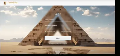 لوحة تحكم لموقع تاريخنا