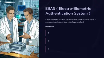 EBAS Authentication System presentation on Gamma.io