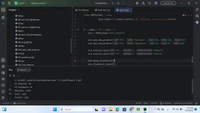 نظام إدارة مبيعات ومخازن (ERPSystem)