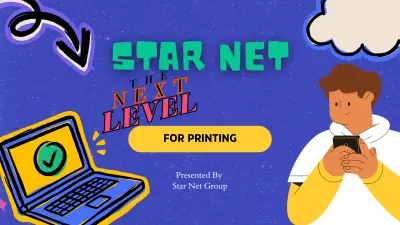 تصميم حقيبة عرض تعريفي (Company Profile Pitch Deck) بطابع عصري وحيوي | Star Net