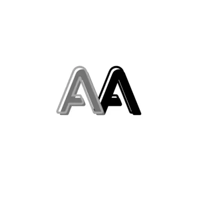تصميم شعار حرفي مونوغرام (Lettermark Logo) مبتكر لفريق AMA