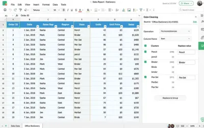 مطلوب محلل بيانات لتنظيف sheets وعمل AI model