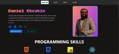 Daniel Ebrahim Portfolio