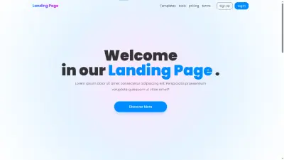 تطوير صفحة هبوط (Landing Page) احترافية وعالية التحويل باستخدام React & Django