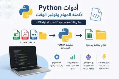 تطبيق ويب لمعالجة ملفات CSV وExcel وPDF وتصدير النتائج