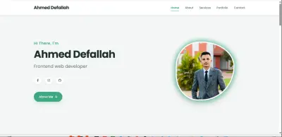 إنشاء موقع معرض أعمال شخصي بتصميم عصري