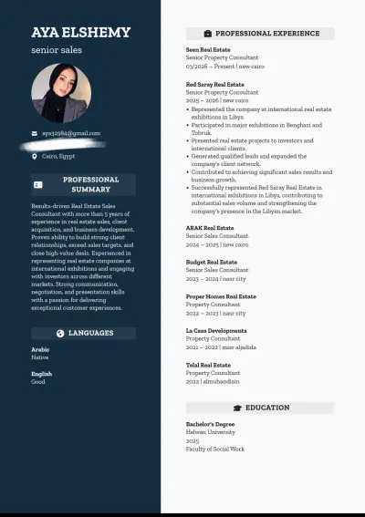Cv بأعلي تقنيه