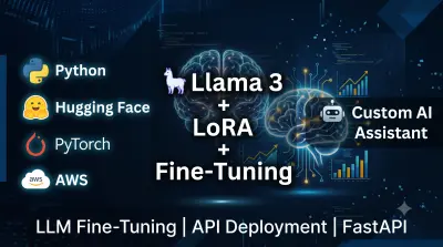 Fine-Tuning لنموذج Llama 3.2 باستخدام QLoRA ونشره على AWS
