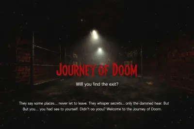 Journey of Doom لعبة رعب 3D واقعية بجودة عالية