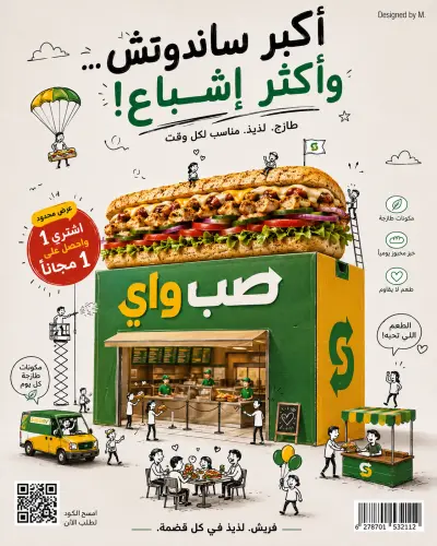 تصميم بوستر إعلاني احترافي للسوشيال ميديا بجودة عالمية يجذب العملاء ويزيد المبيعات